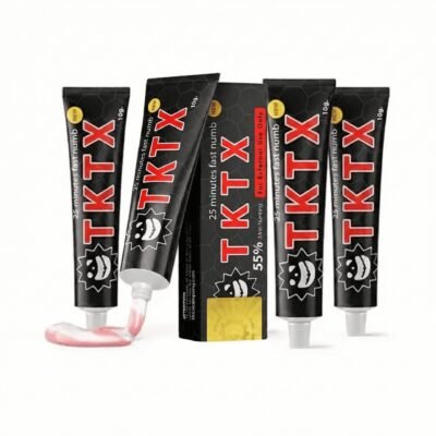 Pachet 5 CREME ANESTEZICE NEGRE - Ofertă limitată