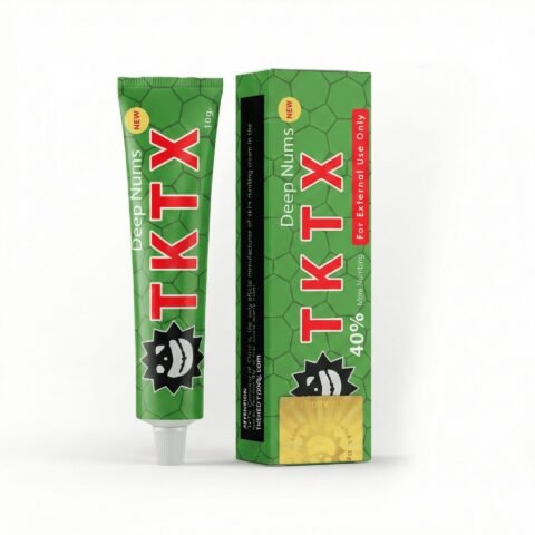TKTX Verde Crema Anestezica 40% pentru TATTOO | EPILARE | FORAGE | MICROBLADING